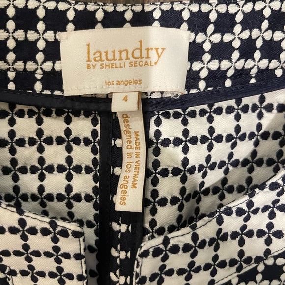 Laundry By Shelli Segal Black and White Blazer - Picture 2 of 3